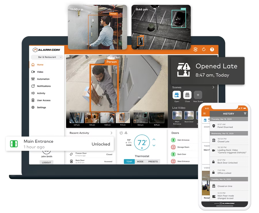 Business Security Services App Screenshot Business Security Services App Screenshot